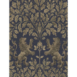 COLE & SON - BOSCOBEL OAK- M GILVER/INK - Wallcovering by the Roll