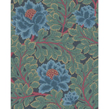 COLE & SON - AURORA WP- PETROL/TEAL/INK - Wallcovering by the Roll