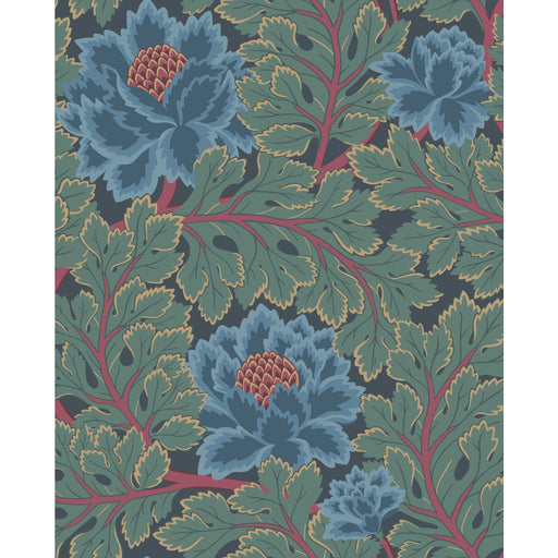 COLE & SON - AURORA WP- PETROL/TEAL/INK - Wallcovering by the Roll PETROL/TEAL/INK