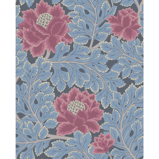 COLE & SON - AURORA WP- CERISE/CERULEAN BL - Wallcovering by the Roll CERISE/CERULEAN BL