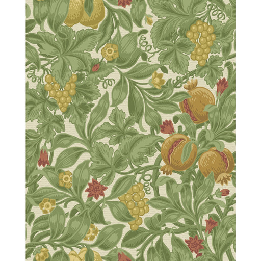 COLE & SON - VINES OF POMONA- OCHR/OLIV - Wallcovering by the Roll OCHR/OLIV