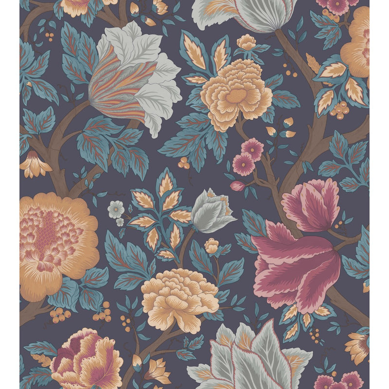 COLE & SON - MIDSUMMER BLOOM- ORAN/ROSE - Wallcovering by the Roll ORAN/ROSE
