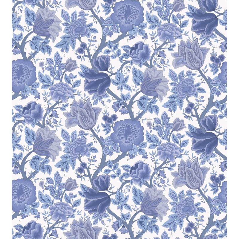 COLE & SON - MIDSUMMER BLOOM- HYACINTH - Wallcovering by the Roll HYACINTH