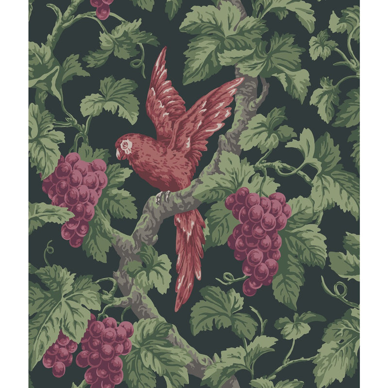 COLE & SON - WOODVALE ORCHARD- RUBY/CH - Wallcovering by the Roll RUBY/CH