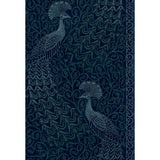 COLE & SON - PAVO PARADE- M PETROL/INK - Wallcovering by the Roll