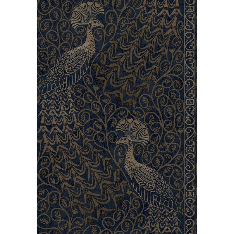 COLE & SON - PAVO PARADE- M BRONZE/MID - Wallcovering by the Roll M BRONZE/MID