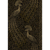 COLE & SON - PAVO PARADE- M GOLD/SOOT - Wallcovering by the Roll