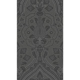 COLE & SON - PUGIN PALACE FLOCK- CHARC - Wallcovering by the Roll