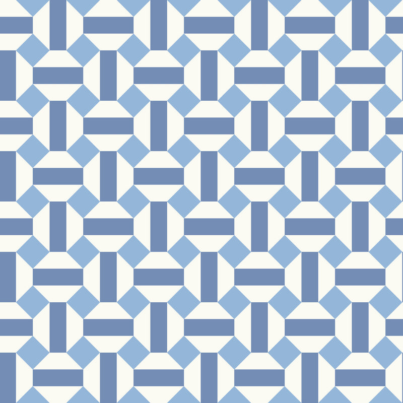 COLE & SON - ALICATADO- HYACINTH ON CHALK - Wallcovering by the Roll HYACINTH ON CHALK