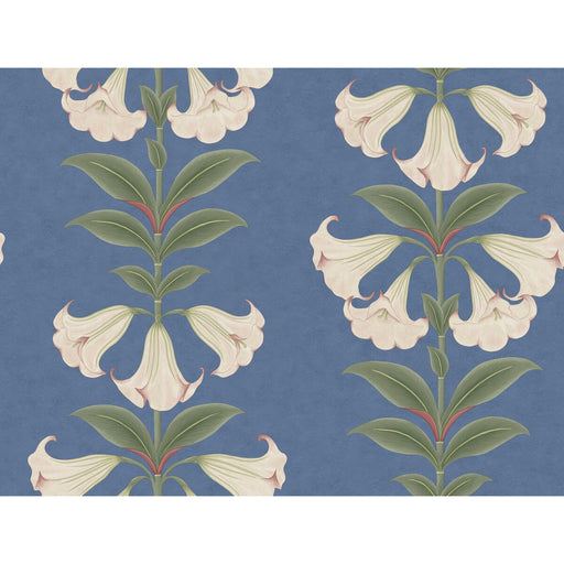 COLE & SON - ANGELS TRUMPET- BALLET SLIPPER/SAGE/C SKY - Wallcovering by the Roll BALLET SLIPPER/SAGE/C SKY