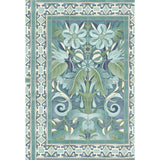 COLE & SON - TRIANA- TEAL & DARK TEAL ON DENIM - Wallcovering by the Roll