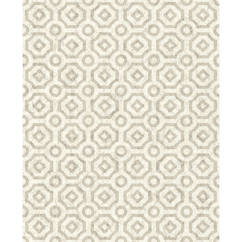 COLE & SON - QUEEN S QUARTER- MIC/PARCH - Wallcovering by the Roll MIC/PARCH