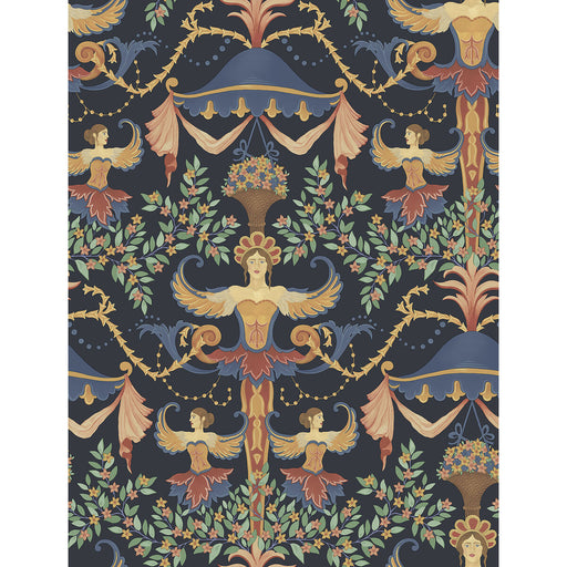 COLE & SON - CHAMBER ANGELS- DENIM - Wallcovering by the Roll DENIM
