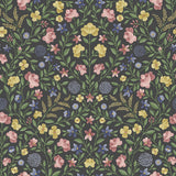 COLE & SON - COURT EMBROIDERY- YELLOW - Wallcovering by the Roll