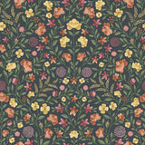 COLE & SON - COURT EMBROIDERY- MARIGOLD - Wallcovering by the Roll
