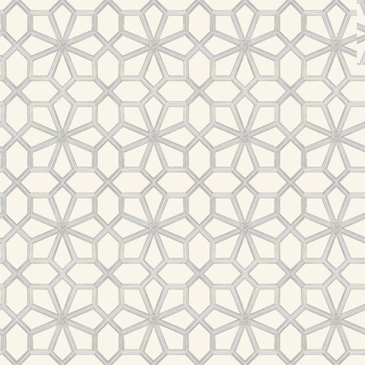COLE & SON - WOLSEY STARS- SOOT ON SNOW - Wallcovering by the Roll SOOT ON SNOW