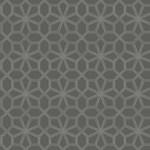 COLE & SON - WOLSEY STARS- CHALK/CHARCL - Wallcovering by the Roll CHALK/CHARCL
