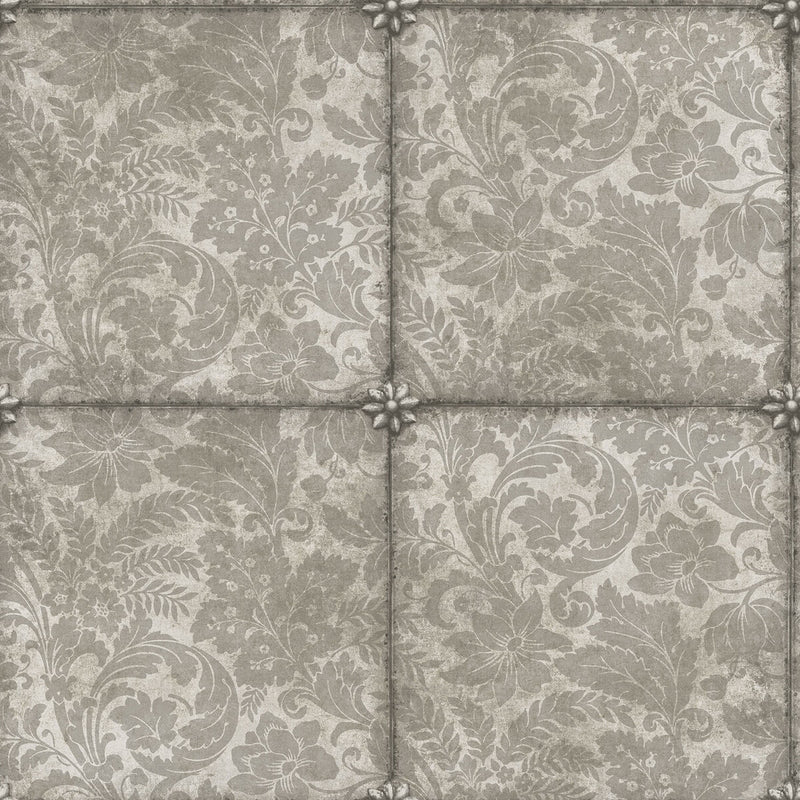 COLE & SON - KING S ARGENT- M SLVR FOIL - Wallcovering by the Roll M SLVR FOIL