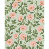 COLE & SON - HAMPTON ROSES- R&LGRN/DEGG - Wallcovering by the Roll
