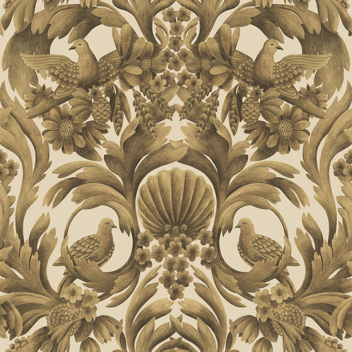 COLE & SON - GIBBONS CARVING- MGLD/SAND - Wallcovering by the Roll MGLD/SAND
