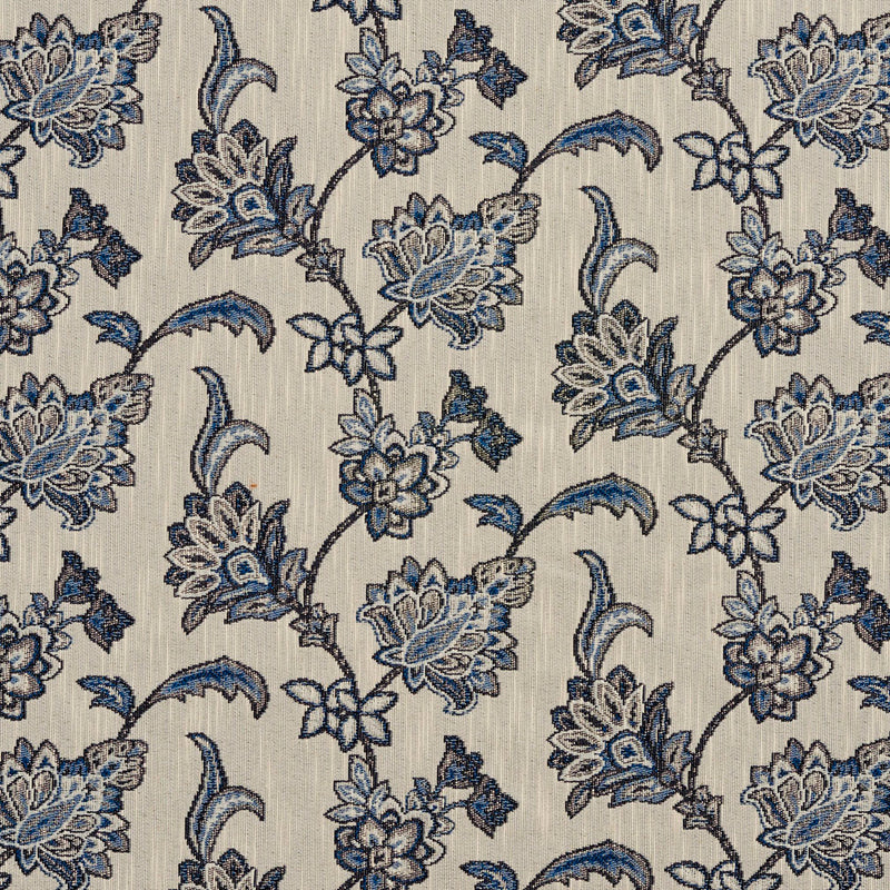 Charlotte - 1191 - Persian Blue - Fabric by the Yard Persian Blue