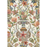 COLE & SON - PROTEA GARDEN SILK- OLVGRN&TNGRN/WHT - Wallcovering by the Roll