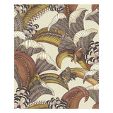 COLE & SON - HOOPOE LEAVES- CRIMSON - Wallcovering by the Roll