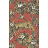 COLE & SON - SATARA- SOOT&METGLD/ROUGE - Wallcovering by the Roll