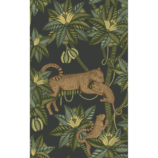 COLE & SON - SATARA- SPRGRN&MTBRNZ/CHRCL - Wallcovering by the Roll SPRGRN&MTBRNZ/CHRCL