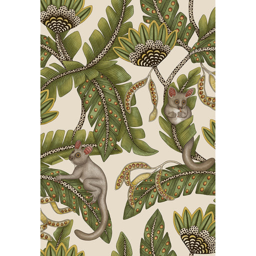 COLE & SON - BUSH BABY- SPRGRN&MRGLD/STN - Wallcovering by the Roll SPRGRN&MRGLD/STN