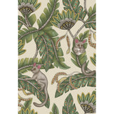 COLE & SON - BUSH BABY- SGE&CHRT/PRCHMNT - Wallcovering by the Roll