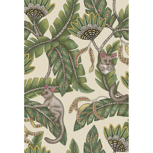 COLE & SON - BUSH BABY- SGE&CHRT/PRCHMNT - Wallcovering by the Roll SGE&CHRT/PRCHMNT