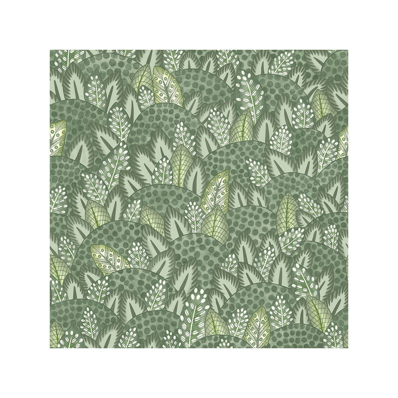 COLE & SON - ZULU TERRAIN- FRSTGRN&OLVGRN - Wallcovering by the Roll FRSTGRN&OLVGRN