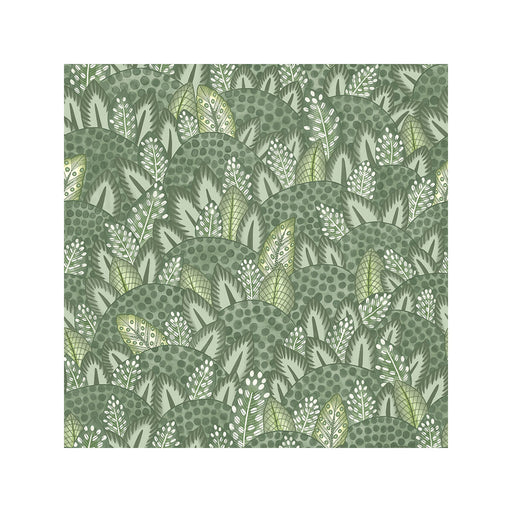 COLE & SON - ZULU TERRAIN- FRSTGRN&OLVGRN - Wallcovering by the Roll FRSTGRN&OLVGRN