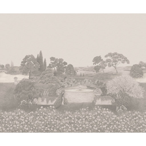 COLE & SON - IDYLL- PLATINUM MATTE - Wallcovering by the EACH PLATINUM MATTE