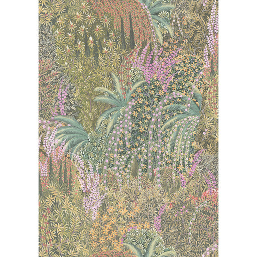 COLE & SON - CASCADE- SOFT OLIVE & SAGE - Wallcovering by the Roll SOFT OLIVE & SAGE