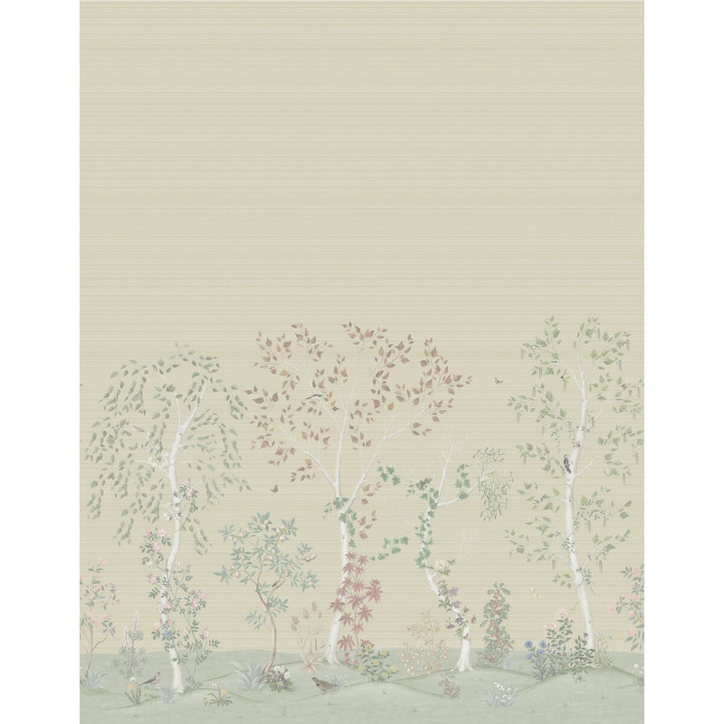 COLE & SON - SEASONAL WOODS GRASSCLOTH- OAT NATURAL - Wallcovering by the EACH OAT NATURAL