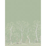COLE & SON - SEASONAL WOODS SILK- OLIVE SILK - Wallcovering by the Piece