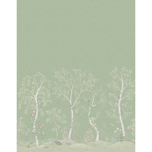 COLE & SON - SEASONAL WOODS- OLIVE - Wallcovering by the EACH OLIVE