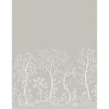 COLE & SON - SEASONAL WOODS METALLIC- PLATINUM - Wallcovering by the Piece