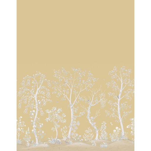 COLE & SON - SEASONAL WOODS METALLIC- GOLD PEARL - Wallcovering by the EACH GOLD PEARL
