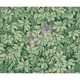 COLE & SON - FOGLIE E CIVETTE- GREEN - Wallcovering by the Roll