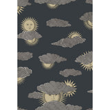 COLE & SON - SOLI E NUVOLE- GOLD SILVER - Wallcovering by the Roll