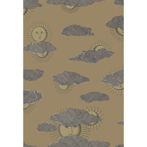 COLE & SON - SOLI E NUVOLE- GOLD - Wallcovering by the Roll GOLD