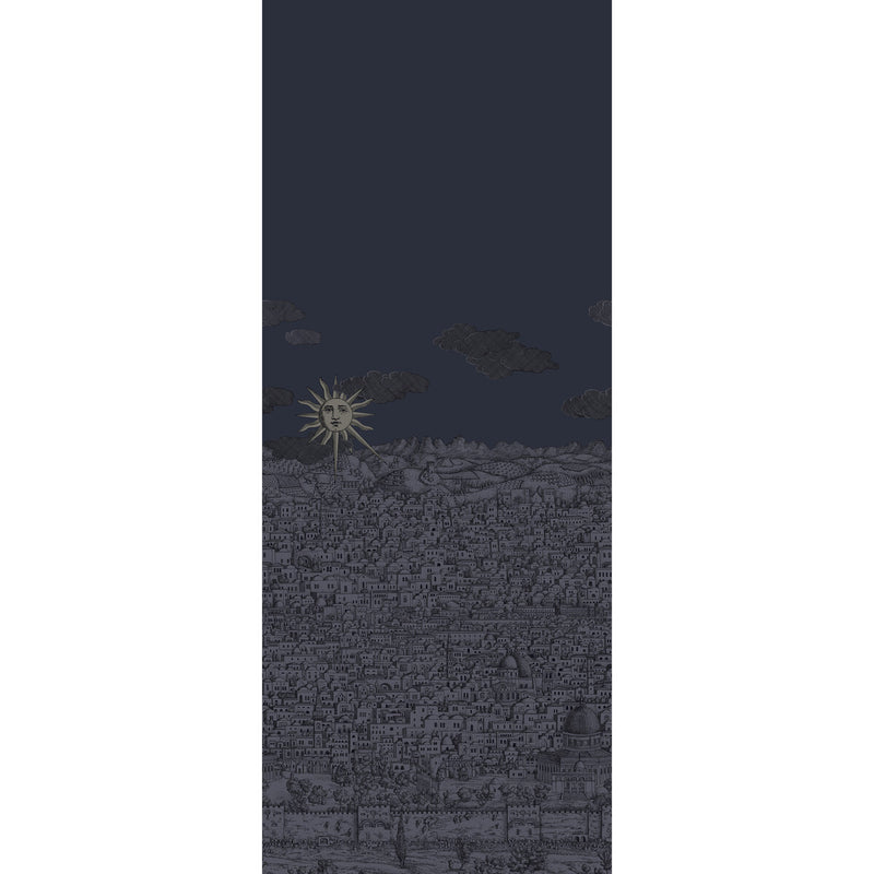 COLE & SON - VISTA MEDITERRANEA- MIDNIGHT - Wallcovering by the EACH MIDNIGHT