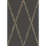 COLE & SON - CAMMEI- GOLD ON CHARCOAL - Wallcovering by the Roll