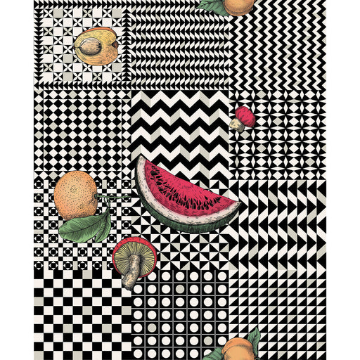 COLE & SON - FRUTTA E GEOMETRICO- MULTI - Wallcovering by the Roll MULTI
