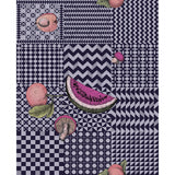 COLE & SON - FRUTTA E GEOMETRICO- INK - Wallcovering by the Roll