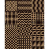 COLE & SON - GEOMETRICO- BLACK & GOLD - Wallcovering by the Roll