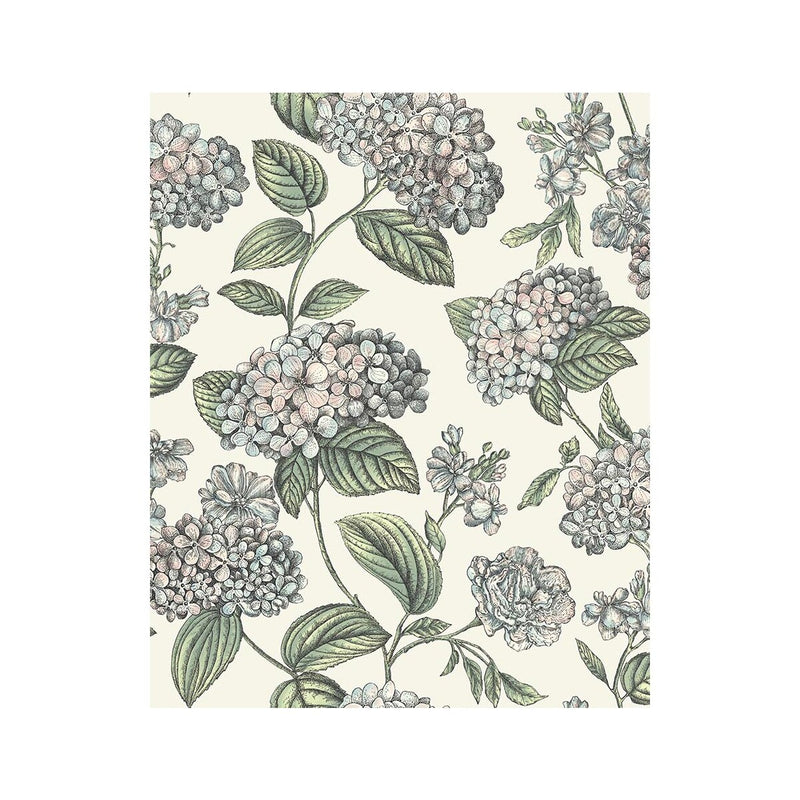 COLE & SON - RAMO DI ORTENSIA- STONE - Wallcovering by the Roll STONE